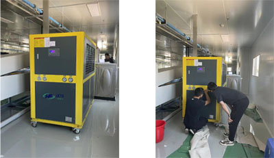 焊接冷水機(jī)案列